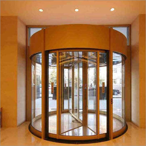 स्वत: परिक्रामी कांच दरवाजा