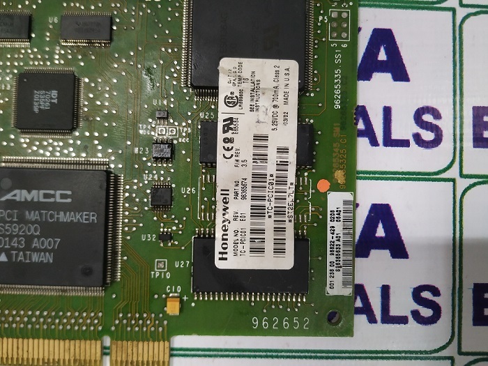 Honeywell Tc-pcic01 Controlnet I/f Interface Network Card Rev E01 D240603