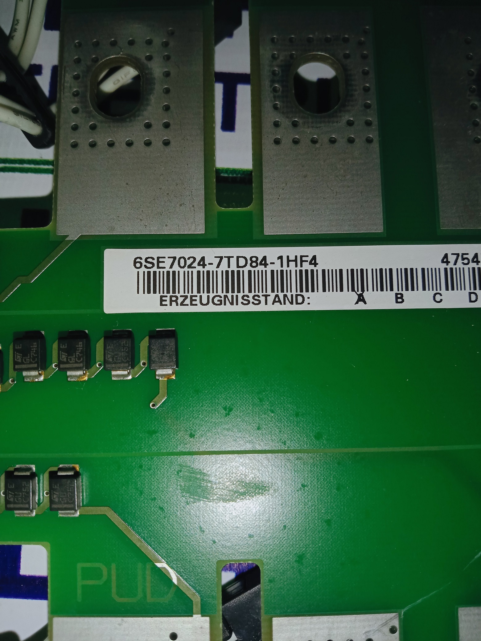 Siemens Inverter Pcb 6se7024-7td84-1hf4