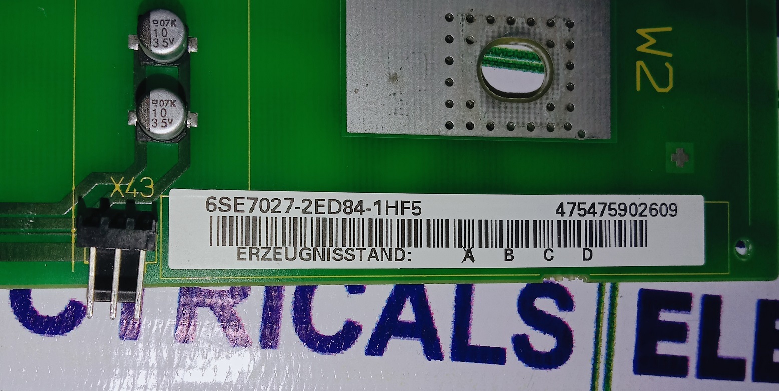 Siemens Inverter Pcb 6se7027-2ed84-1hf5