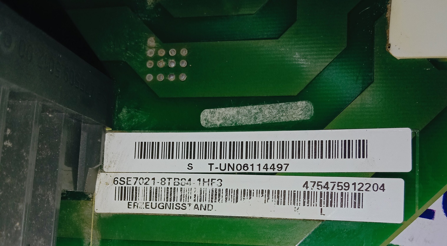 Siemens Nverter Pcb 6se7021-8tb04-1hf3