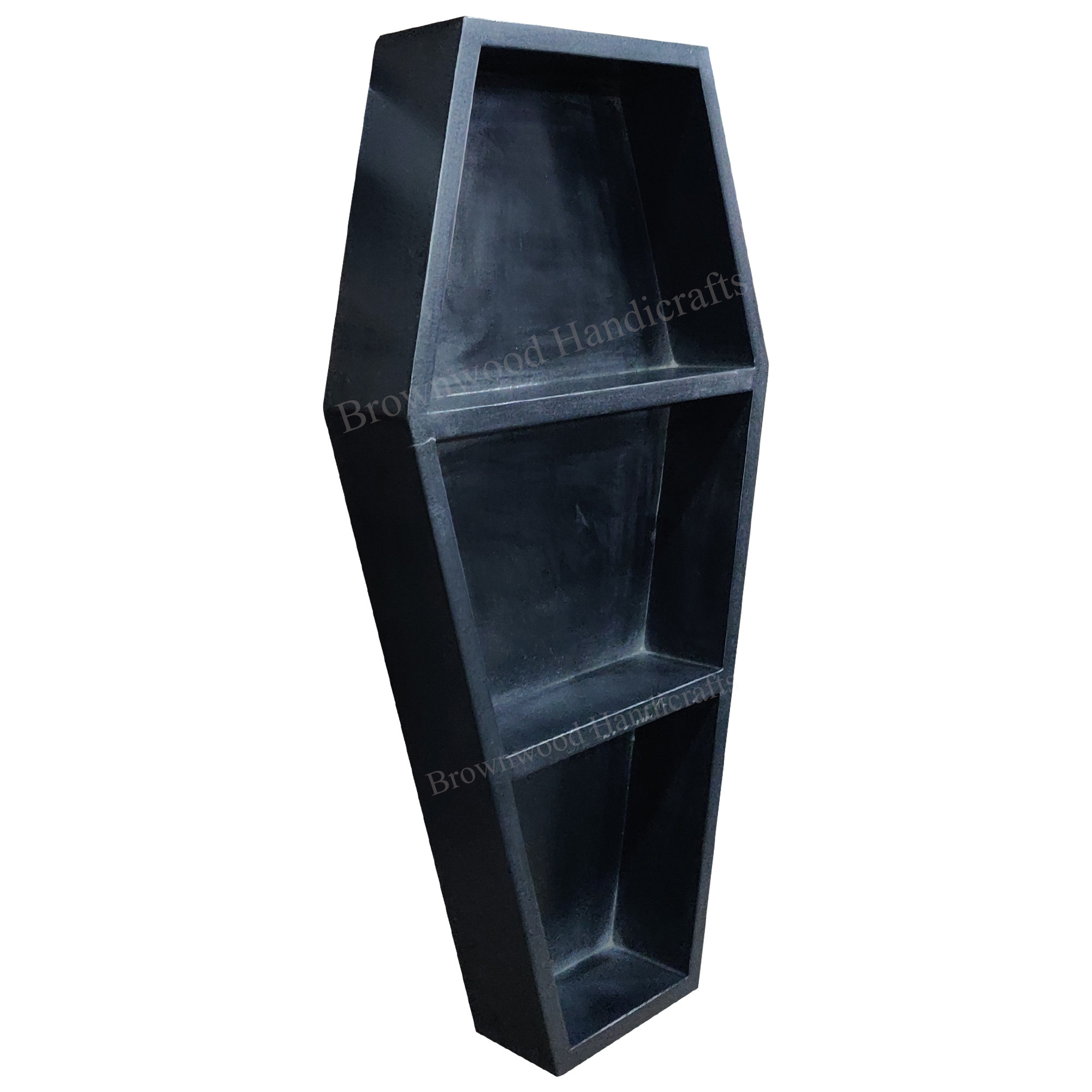 Mdf Wood Carved Wall Shelf Bracket Size: 18 X 9 X 2 Inches