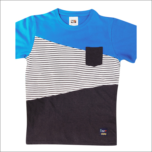 Mens Strips Printed T-shirts