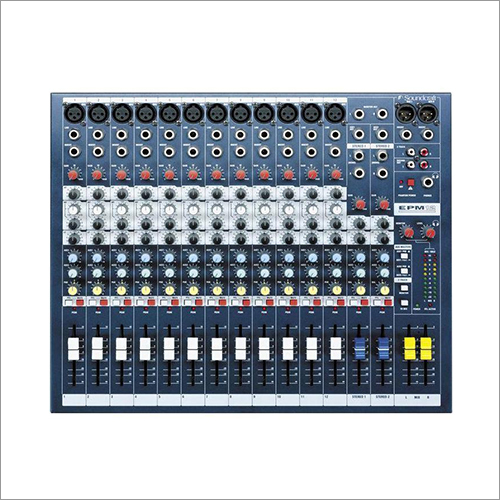 Soundcraft EPM12 - 12-Channel Multi-Format Mixer | Matte Black Finish, 2-Year Warranty