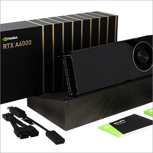 वर्कस्टेशन के लिए Nvidia Rtx A6000 48gb प्रोफेशनल टेक्निकल Gpu वीडियो ग्राफिक्स कार्ड