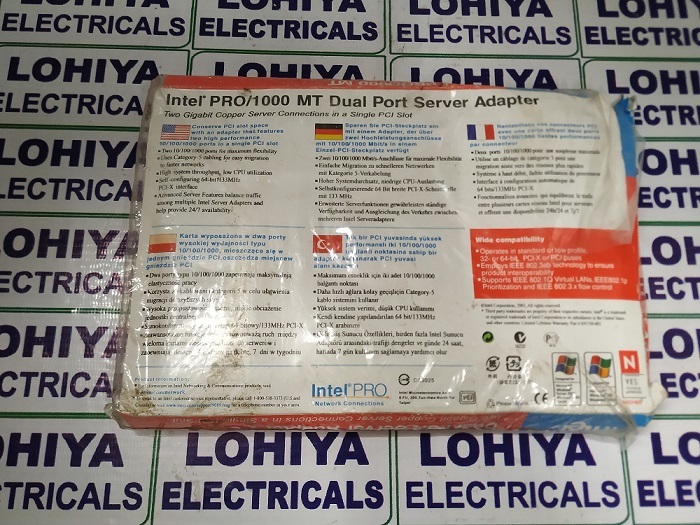 Intel Pwla8492mt Pro/1000 Mt Dual Port Server Adapter