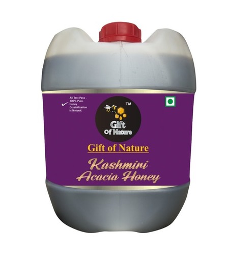 Kashmiri Acacia Honey - 30kg | 100% Pure, Natural Unprocessed Raw Honey, Moisture 19%, Grade A, Prolonged Shelf Life 2 Years