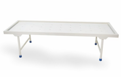 Attendant Bed - Steel Frame, 1830mm L x 610mm W x 460mm H | Durable, Lightweight, Easy to Clean, Maximum Weight Capacity 150kg
