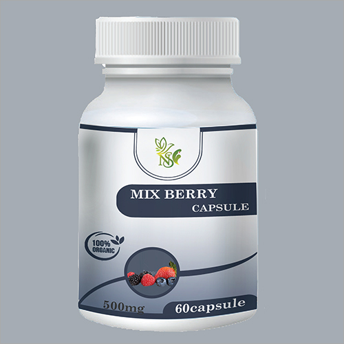 500 Mg Mix Berry Capsule Age Group: Suitable For All