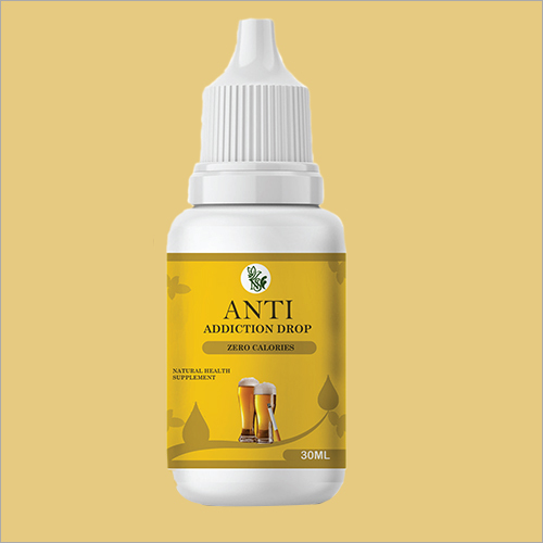 30 Ml Anti Addiction Drop Age Group: Suitable For All