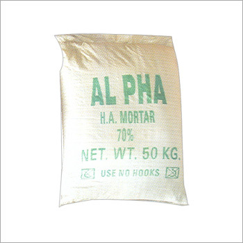 Refractory Mortars - Refractory Materials, 50 kg Bag, White Powder | Durable, Smooth Texture, Strong Binding, Cost Effective