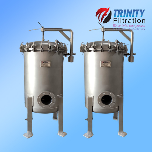 स्टेनलेस स्टील बैग फिल्टर हाउसिंग