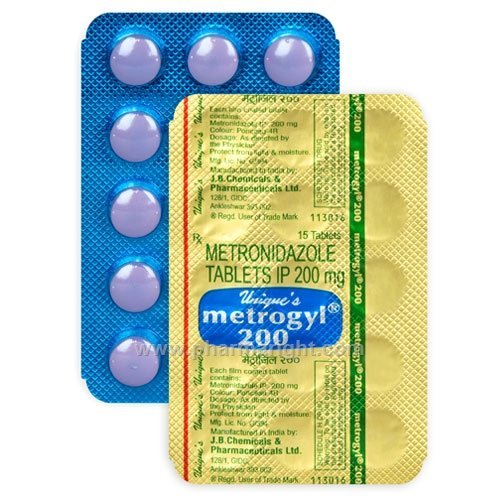 Metronidazole Tablets I.P. 200Mg General Medicines