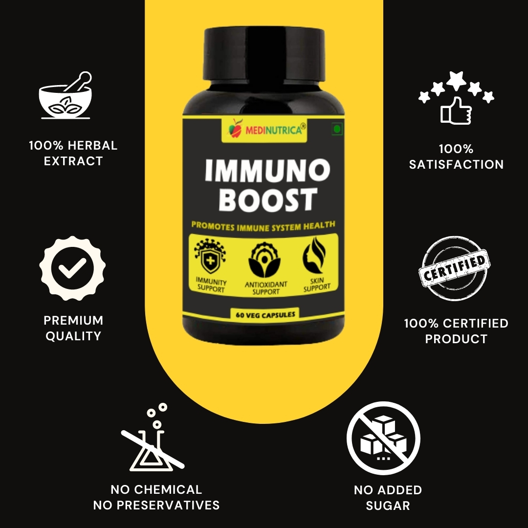 Ayurvedic Immunity Booster - Immuno Boost Capsule Age Group: For Adults