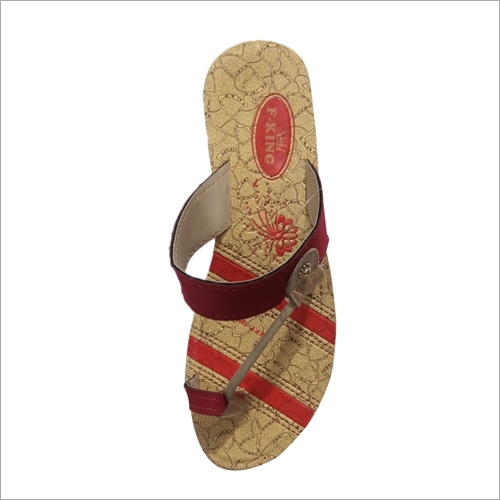Ladies Fancy PU Slippers