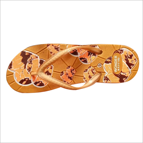 Ladies Printed Flip Flop Slippers