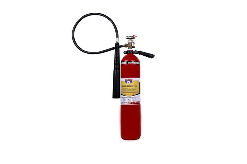 CO2 Fire Extinguisher - Aluminum, 10 lbs Capacity , Compact Design for Effective Fire Suppression