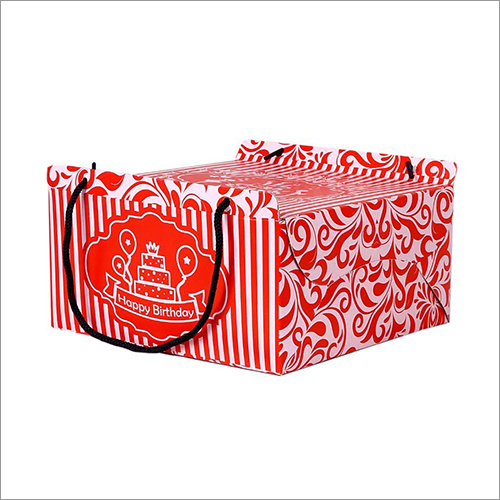 पेपर 8X8X4 केक बॉक्स बिना लेस के