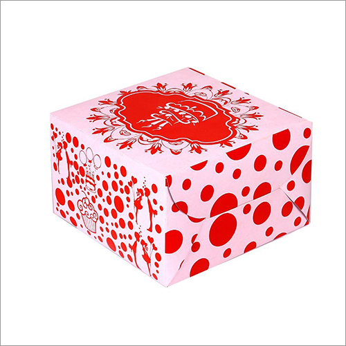 पेपर 8X8X5 केक बॉक्स बिना लेस के