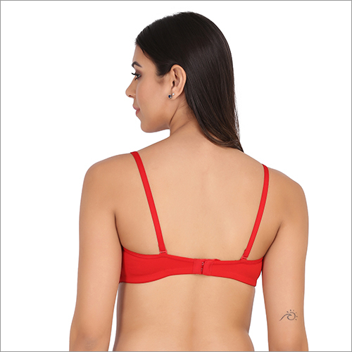 Orange Ladies Bottom Less Bra