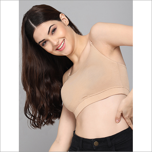 Ladies Padded Bra - Smooth Finish, Wirefree Comfort, Adjustable Straps | No Show-through Design For Invisible Fit Under Clothes