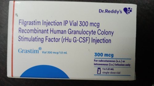 Filgrastim Injection - 300mcg/1ml Liquid | Promotes White Blood Cell Supply, Suitable For All, Prescribed Dosage