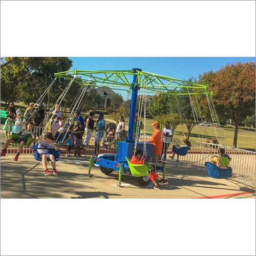 Children Round Swing Ride - Durable Steel Frame, Spacious 10-Foot Diameter, Vibrant Multi-Color Design | Suitable For Adults, Ideal for Outdoor Fun