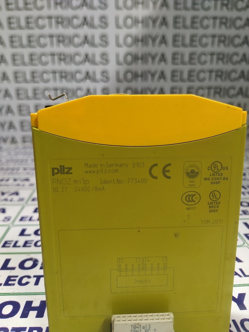Pilz Pnoz Mi1p Safety Relay