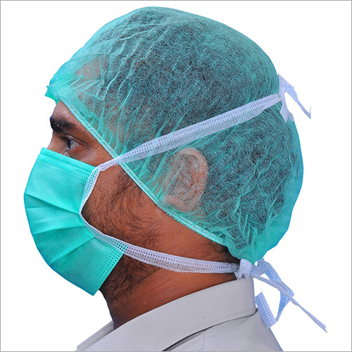 Draft Downs - Green 3 Laery Face Mask Tie
