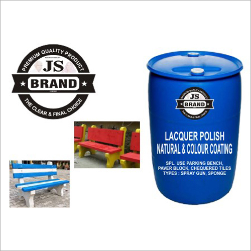 Lacquer Polish - Acrylic Based Liquid, Ph 5 | Transparent, Easy Application For Paver Blocks & Concrete Surfaces, Fast Drying, Enhances Color & Shine