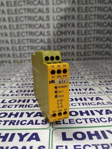 PILZ PNOZ X2.1 24VAC/DC 2N/0 सुरक्षा रिले