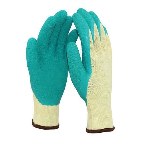 Latex Coated Gloves - Color: Red Yellow Blue