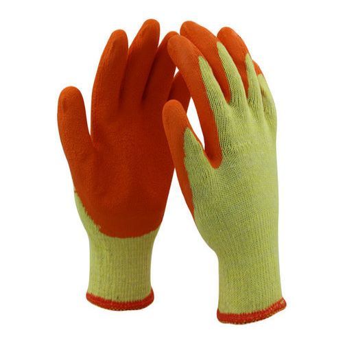 Latex Coated Gloves - Color: Red Yellow Blue