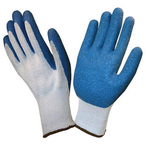 Latex Coated Gloves - Color: Red Yellow Blue