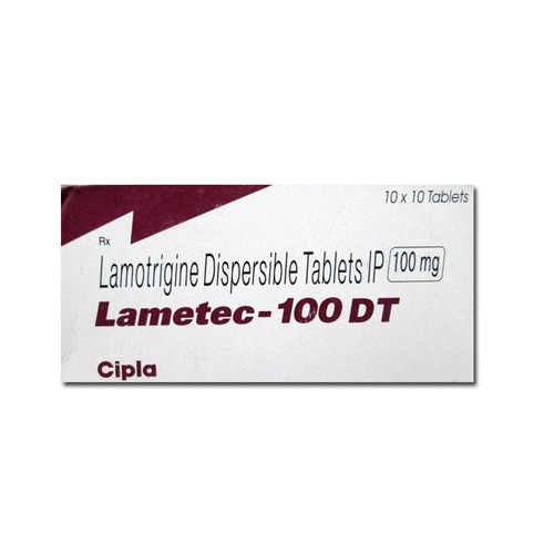 Lamotrigine Dispersible Tablets Ip 100 Mg General Medicines