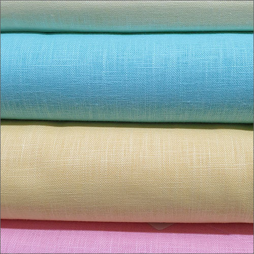 Plain Cotton Linen Shirt Fabric