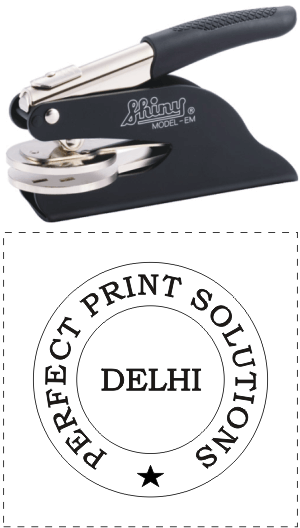Shiny Handy Common Seal Application: Personal And Office Use