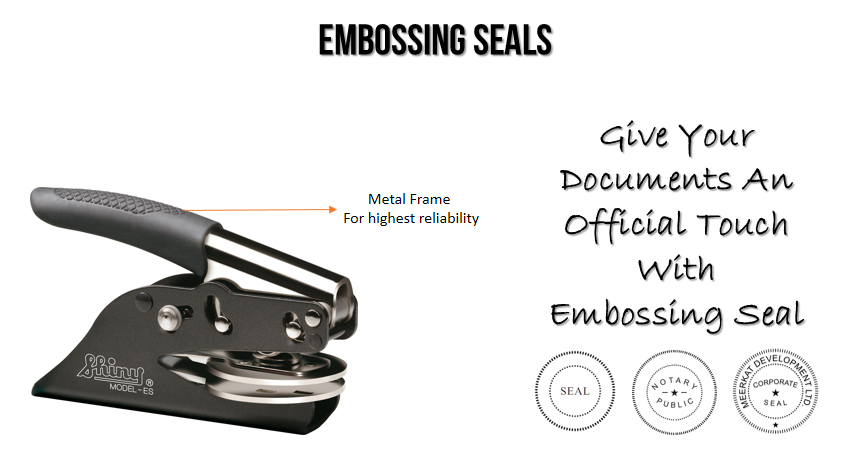 Shiny Handy Common Seal Application: Personal And Office Use