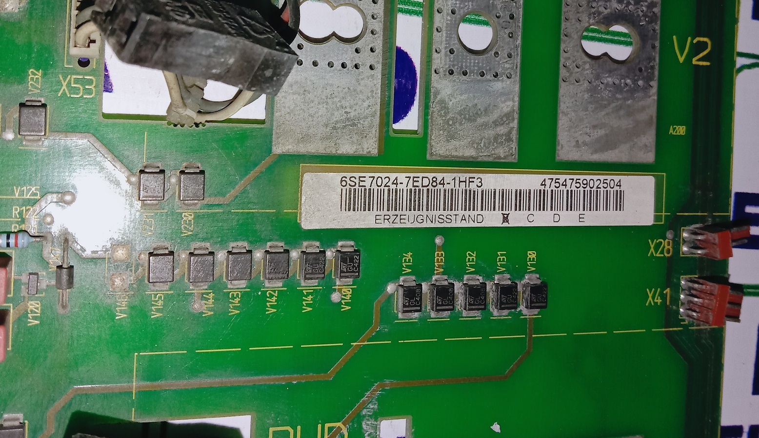 Siemens Inverter Pcb 6se7024-7ed84-1hf3