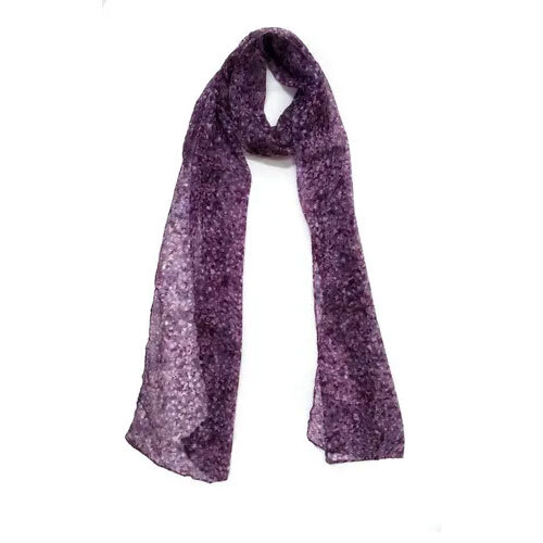 Fancy Chiffon Printed Scarves - Color: As Per Pic