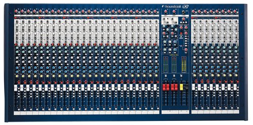 Soundcraft Lx7Ii 24 Channel Mixer Dimension(L*W*H): 19.8 X 33.7 X 6.5 Inch (In)