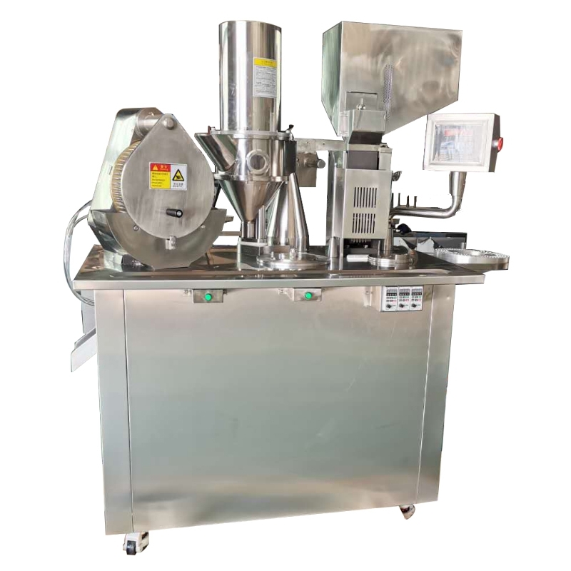Semi Auto Capsule Filling Machine - Stainless Steel, 1200x600x1700mm | 300 Capsules/min, Variable Speed Control, Accurate Powder Feeding, Sanitary Design
