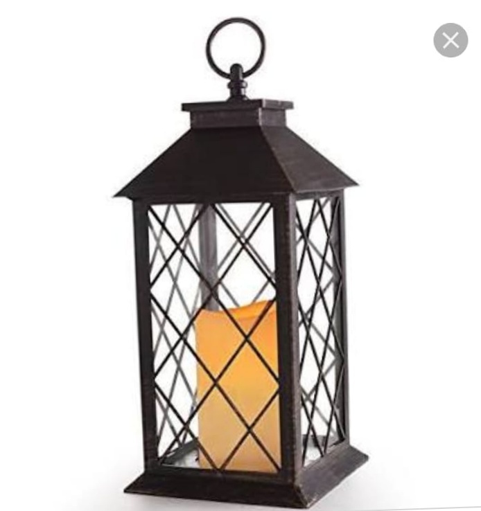 Candle Lantern - Iron, 5x152.4x203 Cm, Black Or Custom Color | Handmade, Easy To Clean, Modern Arts European Party Decor