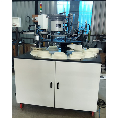 Indexer Type Automatic Assembly Machine - Metal Material, 220 Volt Voltage | Automatic Grade with Human Machine Interface