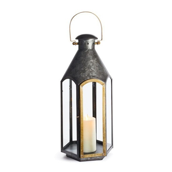 Candle Lantern - Metal Iron, 152.4x152.4x76 Mm, Matte Black Or Custom Color | Easy To Clean, Rust Proof, Coated Finish
