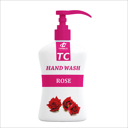 500 ml Rose Fragrance Hand Wash - Plastic Bottle, 18x8x6 cm | Effective Cleaning, Gentle Cleansing, Moisturizing, Refreshes Skin, Push Pump