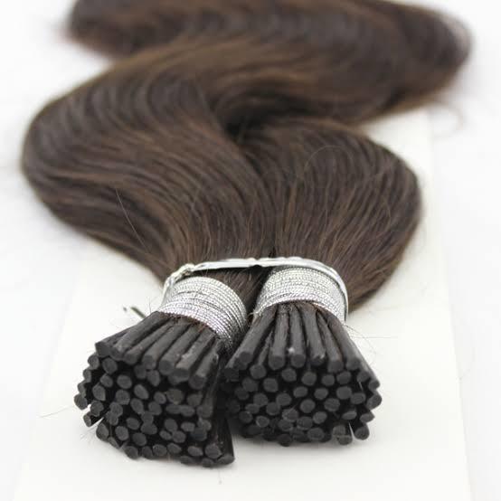 I Tip Hair Extensions - 100% Real Human Hair, 10-30 Inch Length, Available In All Colors | Remy Indian Hair, Straight Style, 15 Days Warranty