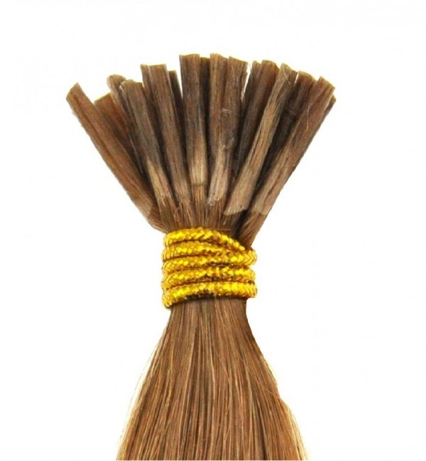 I Tip Hair Extensions - 100% Real Human Hair, 10-30 Inch Length, Available In All Colors | Remy Indian Hair, Straight Style, 15 Days Warranty