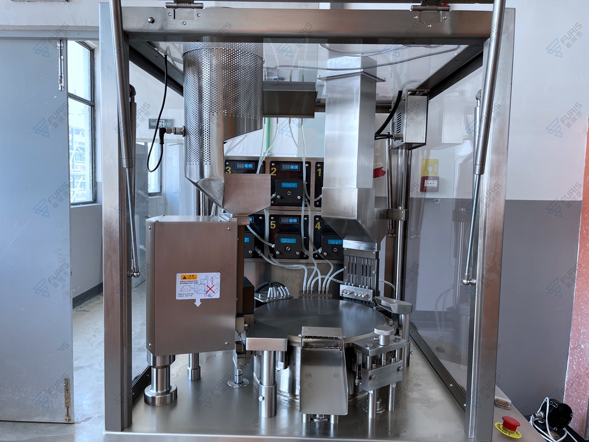 Liquid Capsule Filling Machine - Stainless Steel, 700x600x1970mm | 130 Capsules/min, Plc-controlled, Automatic Defect Elimination, Easy Maintenance