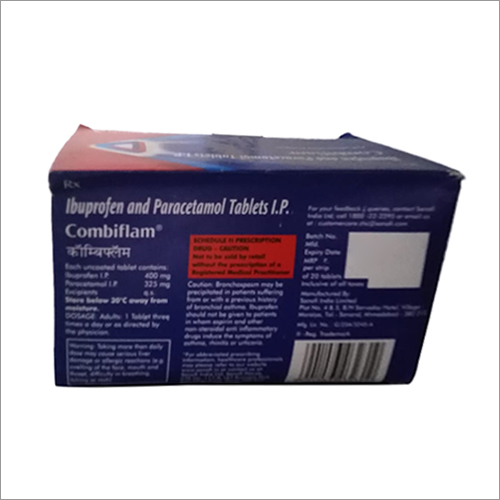 Ibuprofen And Paracetamol Tablets Ip General Medicines